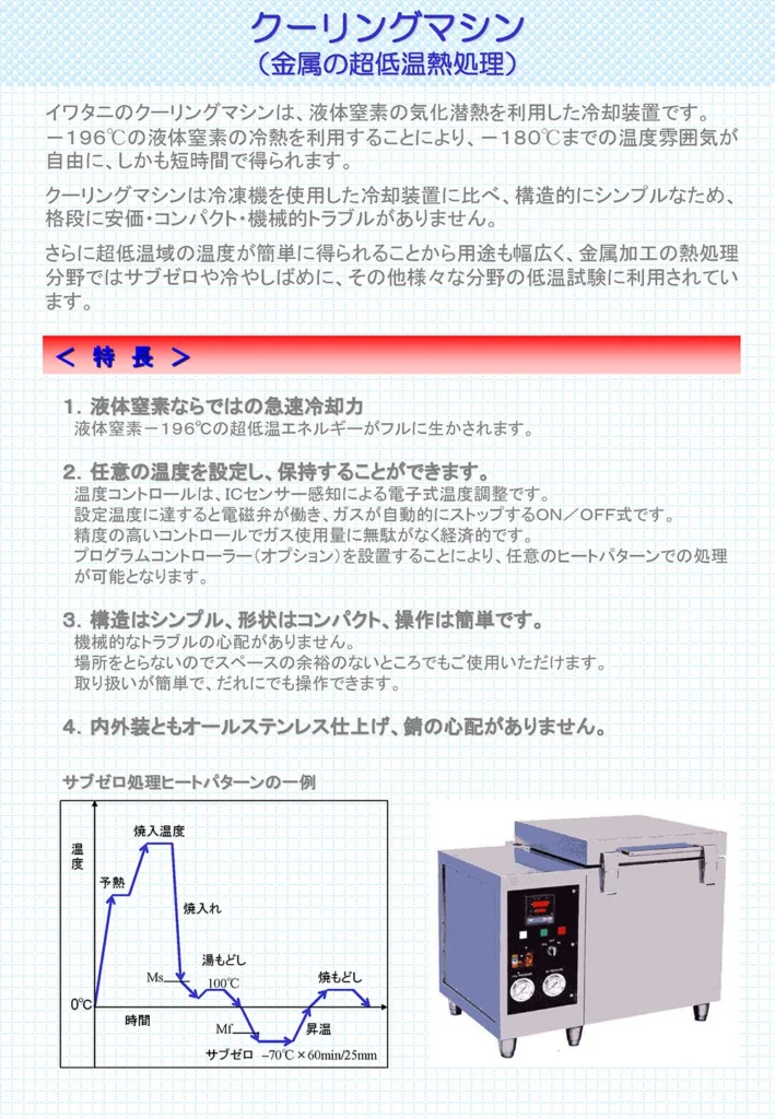 クーリングマシン
